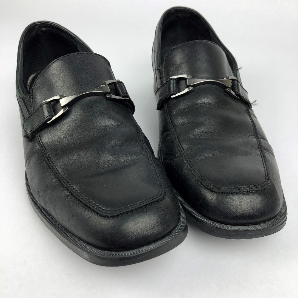 BOSTONIAN Slip On Black Leather shoes